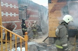 В Плеханово на улице, где обнаружили врезки в газопровод, вспыхнули два дома