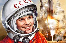 Сегодня исполняется ровно 55 лет, как Юрий Гагарин полетел в космос