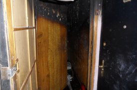 Жильцы дома по ул. Совхоз Приупский в Туле самостоятельно потушили пожар