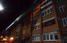 В Туле во время пожара на ул. Кауля погибла женщина