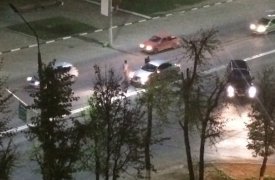 В Туле после салюта столкнулись сразу 7 машин