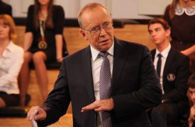 Алексей Дюмин провел рабочую встречу с ведущим передачи «Умники и умницы» Юрием Вяземским