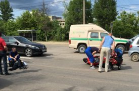 В Туле мотоциклист сбил 78-летнего пенсионера