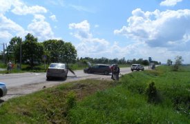 В Суворовском районе две автоледи не поделили дорогу