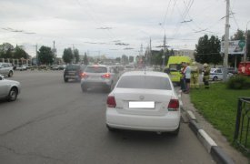 В Туле сбили пешехода, переходившего дорогу в неположенном месте
