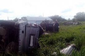 Под Богородицком перевернулся автомобиль Great Wall: есть пострадавшие