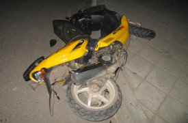 13-летний водитель на скутере попал в ДТП в Тульской области