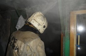 В среду на улице Короленко в Туле загорелся частный дом