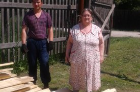 Николай Юрьевич Воробьев оказал помощь семье инвалидов из поселка Северо-Агеевский Суворовского района