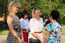 Наталия Пилюс приняла участие в празднике двора