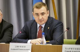 Алексей Дюмин занял третье место в рейтинге губернаторов ЦФО за июнь