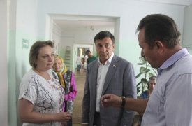 «Выездная поликлиника» проверила здоровье жителей Кимовского района