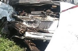 В районе Богородицка «Газель» столкнулась с фурой «MAN»