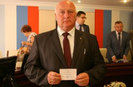 Удостоверение кандидата на пост губернатора Тульской области получил Николай Огольцов