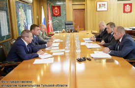Глава ПАО «Россети» Олег Бударгин посетил с рабочим визитом Тульскую область