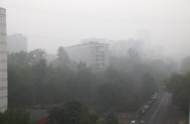 Тульское Мясново окутал дым