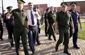 Алексей Дюмин и Тимур Иванов проинспектировали строительство тульского суворовского училища