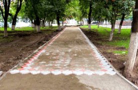 В Туле привели в порядок сквер между ул. Оборонной и ул. Староникитской