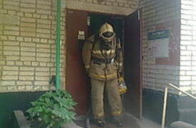 В Ефремове пожарные спасли из огня 4 человека