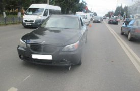 В Туле возле стадиона водитель «BMW» сбил велосипедиста