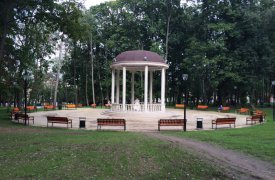 В Центральном парке Тулы торжественно открыли ротонду