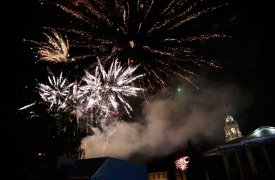 Руководители города и области исполнили Гимн Тулы вместе с Хором Турецкого