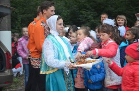 В поселке Первомайский состоялось торжественное открытие парковой зоны