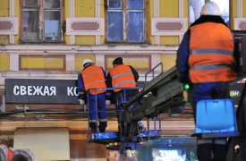 Исторический центр Тулы зачищают от рекламы