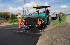 Ремонт дороги на ул. Песчаной в Туле близится к завершению