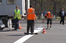 В ночь с 10 на 11 октября из-за нанесения разметки будет ограничена парковка в Туле