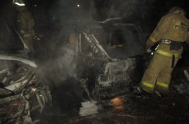 В Узловой продолжают гореть машины: ночью пожарные тушили «двенашку» и «Сузуки»