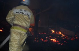 В Краинке сгорели дом и сарай