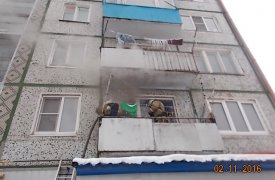 В Киреевске 8 пожарных тушили диван в «хрущевке»