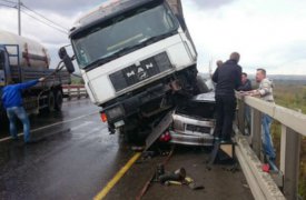 За год в Тульской области грузовики унесли жизни 22 человек