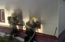 Тулячка отравилась угарным газом во время пожара