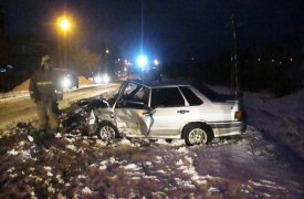В Щекино столкнулись «пятнашка» и «Хюндай»