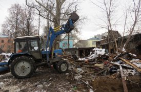 В Туле сносят самострои