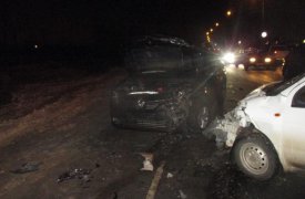 В аварии под Тулой чуть не погибли два мальчика