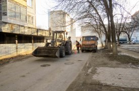 На ул. Кауля в Туле ремонтируют дороги