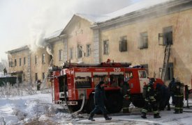Недоброе утро: в Старо-Басово сгорел двухэтажный дом