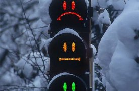 В Туле на Красноармейском проспекте не работают светофоры