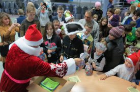 В Туле прошел детский праздник «Новогодняя улыбка»