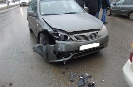 В центре Тулы в результате ДТП пострадал годовалый малыш