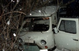 В Богородицком районе водитель «буханки» влетел в дерево