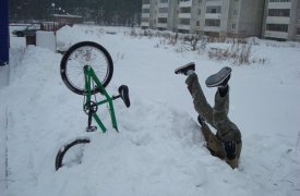 Туляк «угнал» из подъезда велосипед