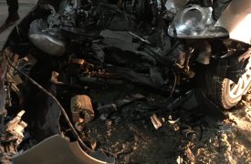 Полуторамесячный ребёнок чудом выжил в страшной аварии в центре Тулы