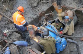 Водопровод в Ленинском посёлке починят к лету