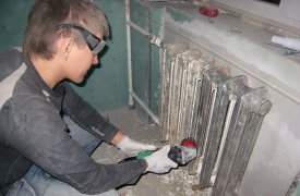 Суворовец ушел из дома, чтобы украсть чугунные батареи