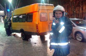 В Туле на ул. Первомайской столкнулись две «Газели»