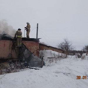 В Киреевском районе в результате пожара сгорел мужчина